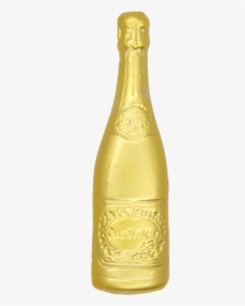 Wine-bottle - Vector Gold Champagne Bottle, HD Png Download, Transparent PNG