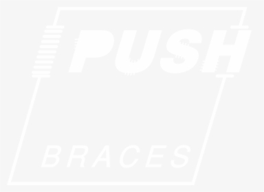 Push Braces Logo Black And White - Poster, HD Png Download, Transparent PNG
