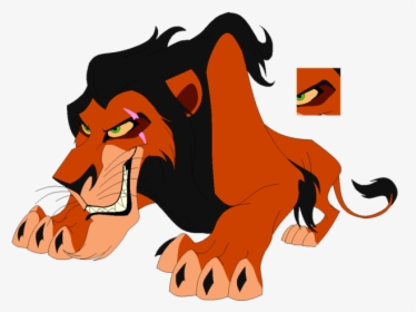 Scar Lion Simba Zira Mufasa - Scar Lion King Png, Transparent Png, Transparent PNG