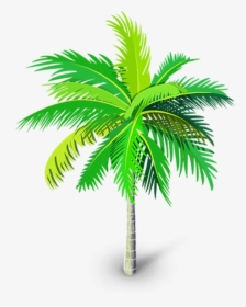 Tree Clipart Png - Transparent Background Palm Tree Png, Png Download, Transparent PNG