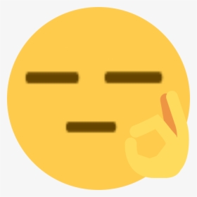 Okay Emoji Png - Smiley, Transparent Png, Transparent PNG