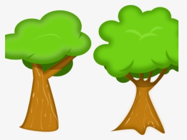 Jungle Tree Clip Art - Transparent Background Trees Clipart, HD Png Download, Transparent PNG