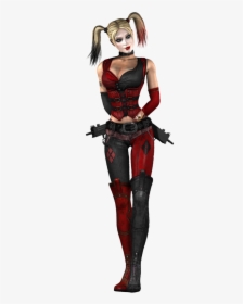 Harley Quinn - Harley Quinn Red And Black Cosplay, HD Png Download, Transparent PNG