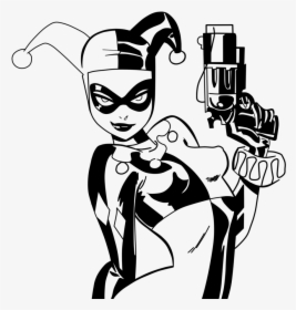 Harley Quinn Joker Poison Ivy Batman Comics - Harley Quinn Clip Art, HD Png Download, Transparent PNG