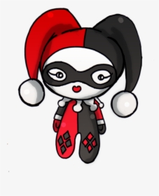 Harley Quinn Clipart Svg - Cute Harley Quinn Drawing, HD Png Download, Transparent PNG