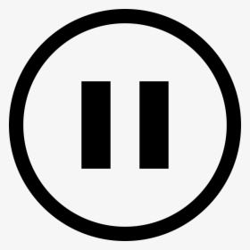 Pause Button - Time Vector Icon Png, Transparent Png, Transparent PNG