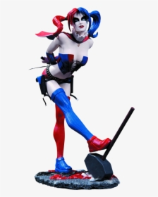 Harley Quinn Dc Cover Girls Statue - Harley Quinn Covergirls Statue, HD Png Download, Transparent PNG