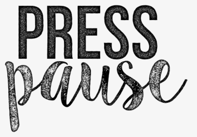 Bhs Presspause - Press Pause, HD Png Download, Transparent PNG