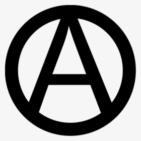 600px Anarchy Symbol, HD Png Download, Transparent PNG