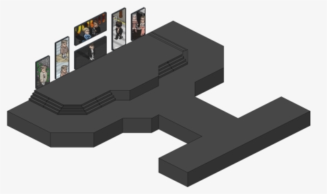 Stage, Habbos - Architecture, HD Png Download, Transparent PNG
