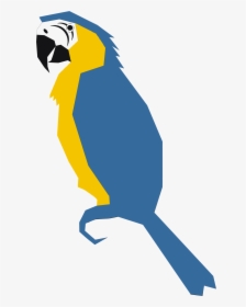Polygonal Parrot Clip Arts - Parrot Graphic, HD Png Download, Transparent PNG