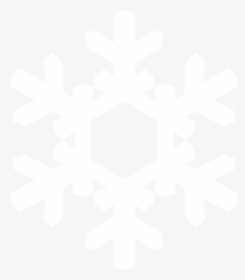 Transparent Snow Flakes Png - White Snowflake Png Transparent, Png Download, Transparent PNG