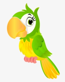 Transparent Parrot Png - Parrot Cartoon Png, Png Download, Transparent PNG