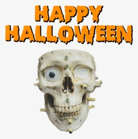 Happy Halloween Skull Clip Arts - Witch Happy Halloween Png, Transparent Png, Transparent PNG