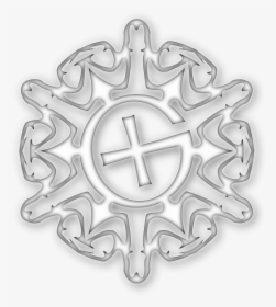 Geocaching Snowflake Clip Arts - Clip Art, HD Png Download, Transparent PNG