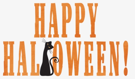 Happy Halloween Clipart Transparent Background, HD Png Download, Transparent PNG