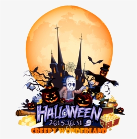This Graphics Is Happy Halloween Transparent Decorative - Png Transparent Happy Halloween, Png Download, Transparent PNG