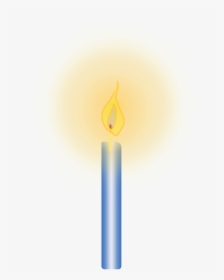 Clipart Flame Candle - Świeczka Urodzinowa Png, Transparent Png, Transparent PNG