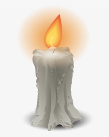 Candle Combustion Wax - Burning Candle Png, Transparent Png, Transparent PNG