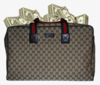 louis vuitton bag full of money png