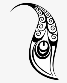 Mor Pankh Png Black And Whit , Png Download - Mor Pankh Line Art, Transparent Png, Transparent PNG