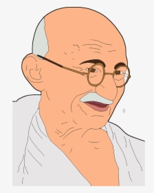 Mahatma Gandhi Gandhi I - Cartoon Picture Of Mahatma Gandhi, HD Png Download, Transparent PNG