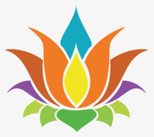 Black And White Lotus Flower Logo, HD Png Download, Transparent PNG