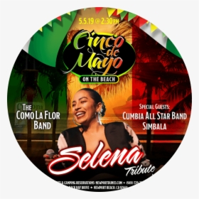 Tunes At The Dunes Banner For Cinco De Mayo - Cinco De Mayo Selena, HD Png Download, Transparent PNG