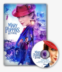 5c294e94993da Marrypoppinsreturns - Mary Poppins Returns Cover, HD Png Download, Transparent PNG