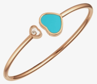 Happy Hearts @857482-5400 - Chopard Happy Hearts Bracelet Turquoise, HD Png Download, Transparent PNG