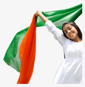 Independence Day Indian Girls, HD Png Download, Transparent PNG