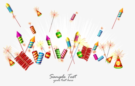 Television Fireworks Ganesha Festival Material Diwali - Happy Diwali Greeting Card Design, HD Png Download, Transparent PNG
