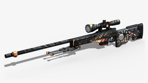 Transparent Sniper Rifle Png - Sniper Gun Png 3d, Png Download, Transparent PNG