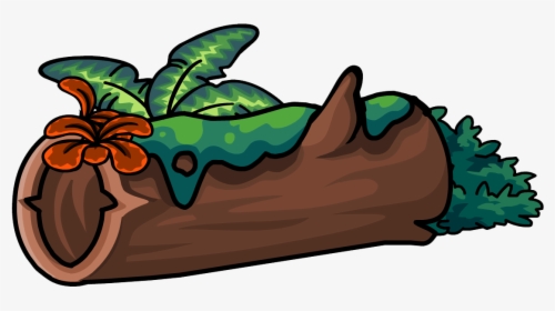 Mossy Log Furniture Icon Id 701 - Club Penguin, HD Png Download, Transparent PNG