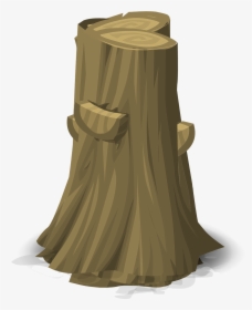 Stump Tree Log Trunk Cut Png Image - Cut Transparent Tree, Png Download, Transparent PNG