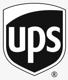 Ups Black And White Logo Png Transparent - Black And White Logos Png, Png Download, Transparent PNG