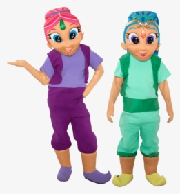 Shimmer And Shine Mascot Rental, HD Png Download, Transparent PNG
