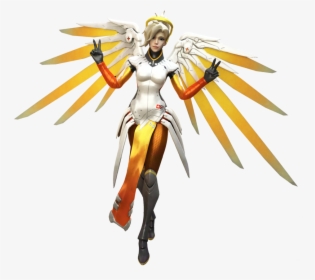 Statue Of Liberty - Overwatch Mercy Transparent Background, HD Png Download, Transparent PNG