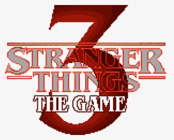 Nintendo Switch Stranger Things 3 Game - Stranger Things 3 The Game Logo Png, Transparent Png, Transparent PNG