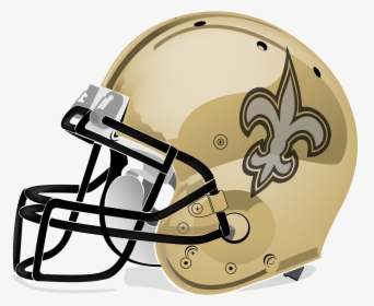 New Orleans Saints Nfl Football Helmet American Football - New Orleans Saints Transparent, HD Png Download, Transparent PNG