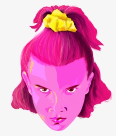 Img - Paint Millie Bobby Brown, HD Png Download, Transparent PNG