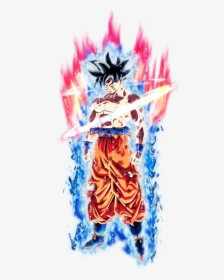Dbz Aura Png - Goku Ultra Instinct Kaioken X10, Transparent Png, Transparent PNG
