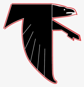 Atlanta Falcons Logo Nfl Clip Art Transparent Png - Atlanta Falcons Throwback Logo, Png Download, Transparent PNG