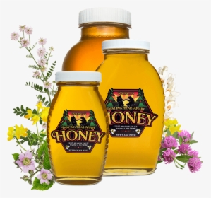 Raw Wildflower Honey - Honey Label Design, HD Png Download, Transparent PNG