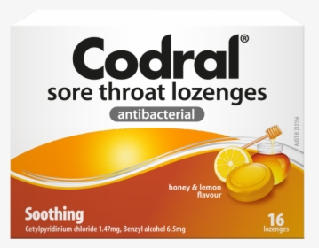 Codral Lozenge Honey Lemon 650x510px 2d - Codral Cold And Flu Tablets, HD Png Download, Transparent PNG