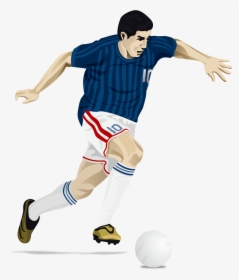 Football Player Vector Free Downloads - Soccer Player Vector Png, Transparent Png, Transparent PNG