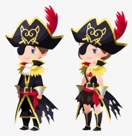 Avatars Clipart Pirate - Kingdom Hearts Pirate Aqua, HD Png Download, Transparent PNG