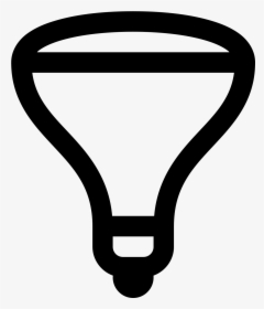 Mirrored Reflector Bulb Icon Clipart , Png Download, Transparent Png, Transparent PNG