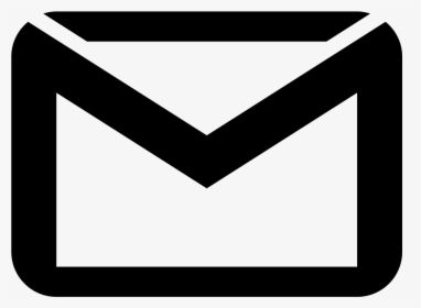 Black Gmail Icon Png, Transparent Png, Transparent PNG