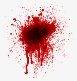 T-shirt Blood Art Clip Art - Blood Splatter, HD Png Download, Transparent PNG